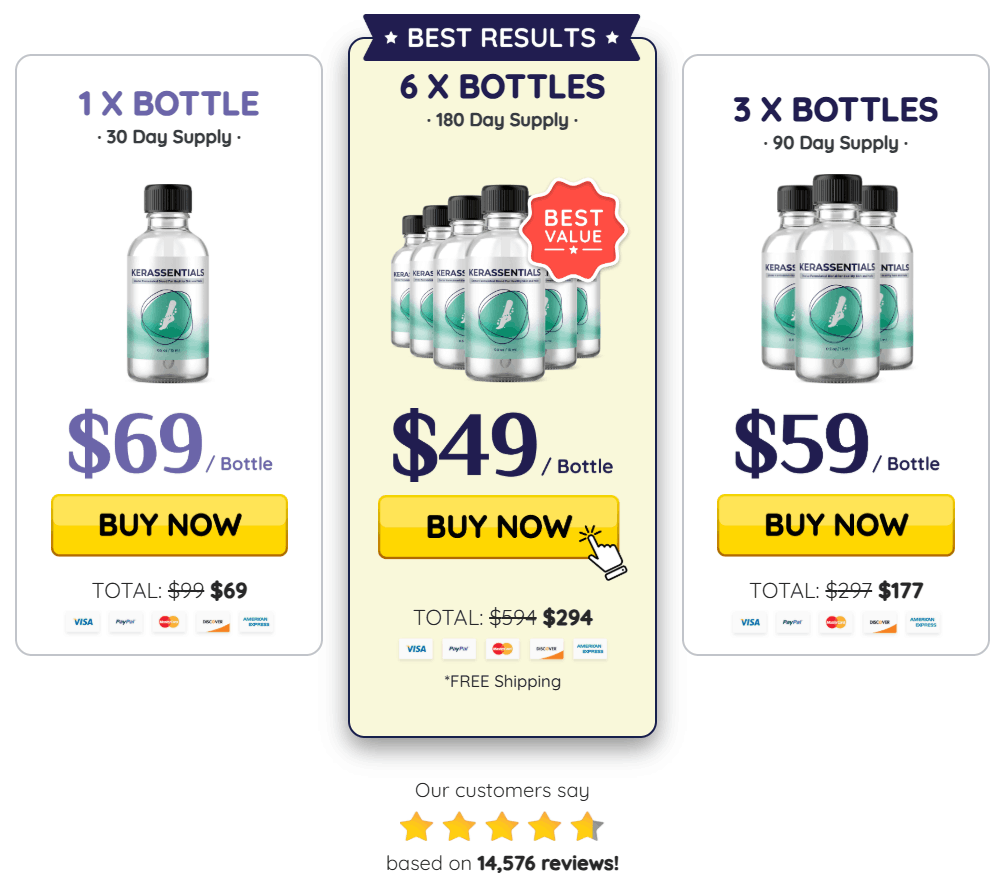 Kerassentials price -1